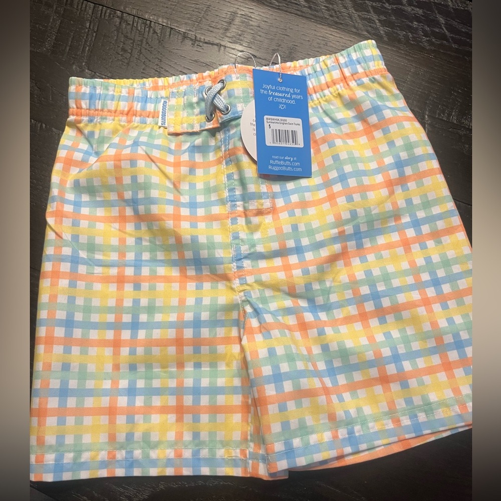 Rufflebutts swim trunks